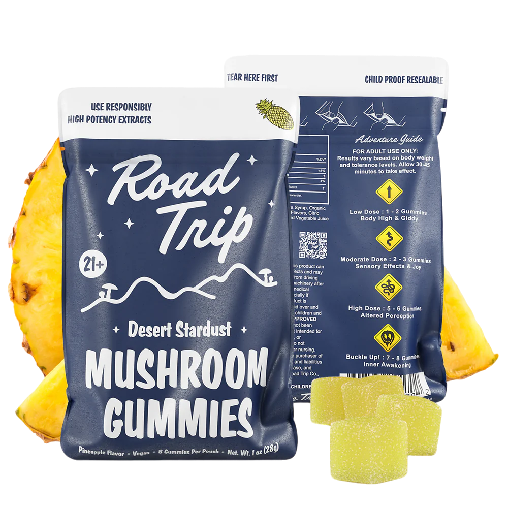 Road Trip | Desert Stardust Gummies (8ct) : Pineapple