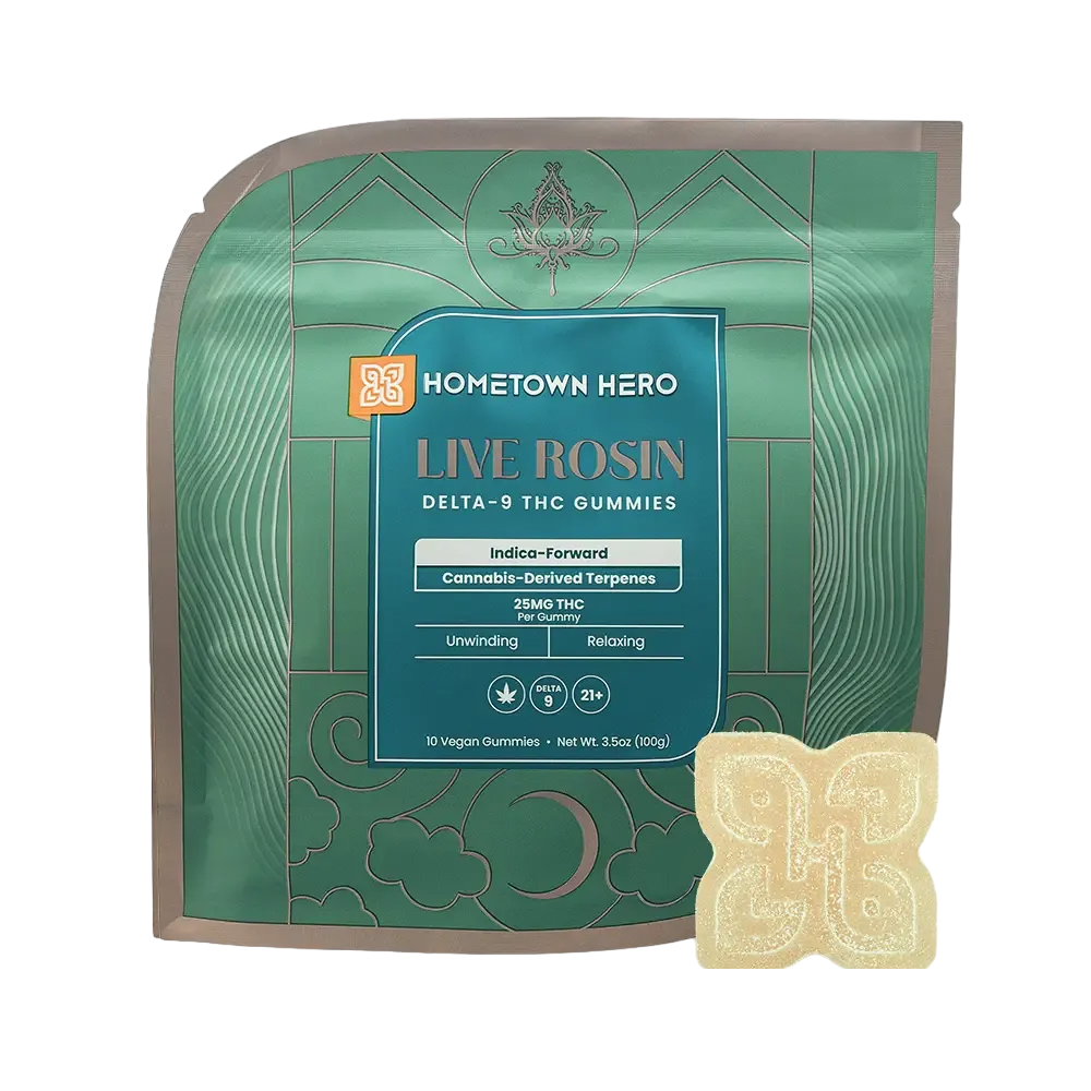 Hometown Hero | D9 Live Rosin : Absolute - Indica