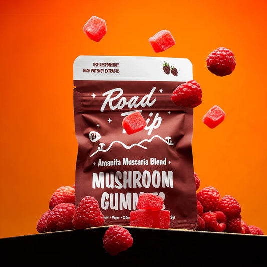 Road Trip | Amanita Muscaria Gummies (8ct) : Raspberry